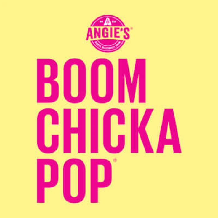 Go to the Angie’s BOOMCHICKAPOP website.